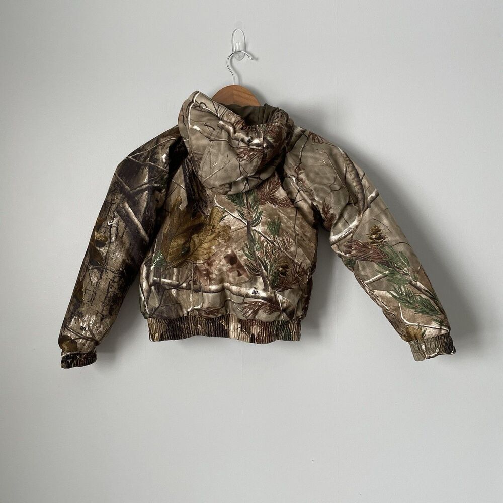Remington Reversible Camouflage Winter Jacket Hunting Fishing Youth Size 6/7 - Picture 2 of 12